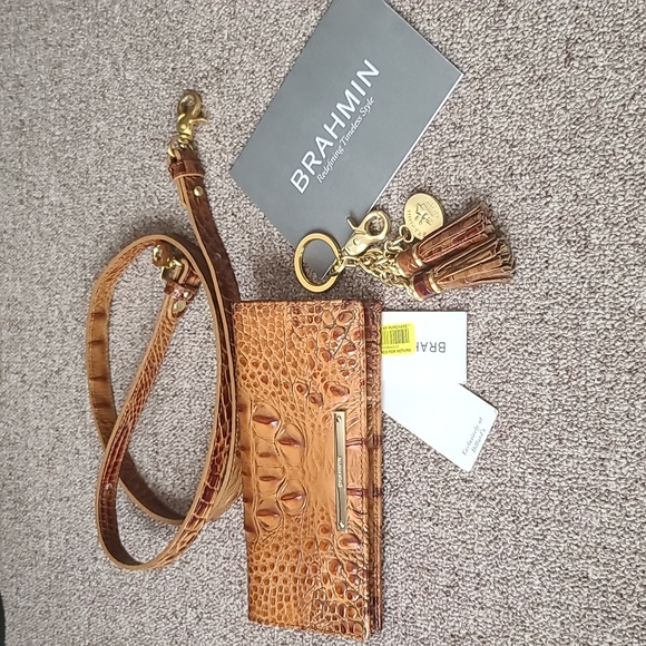 Classic Discontinued Brahmin Toasted Almond Set - Picture 8 of 9